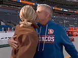 Sean Payton filmed kissing Charissa Thompson in awkward sideline moment on Thursday Night Football